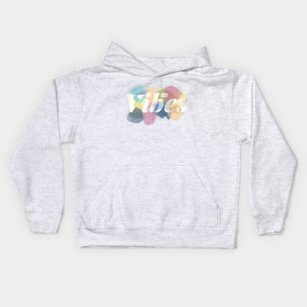 Good Vibes Kids Hoodie by Lasse Egholm